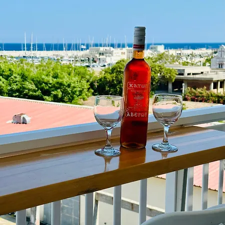 公寓 Blue Marine View Rhodes City